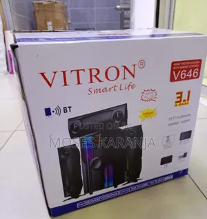 Vitron V61SB 2.1 Channel Wired Soundbar System – 12,000W PMPO