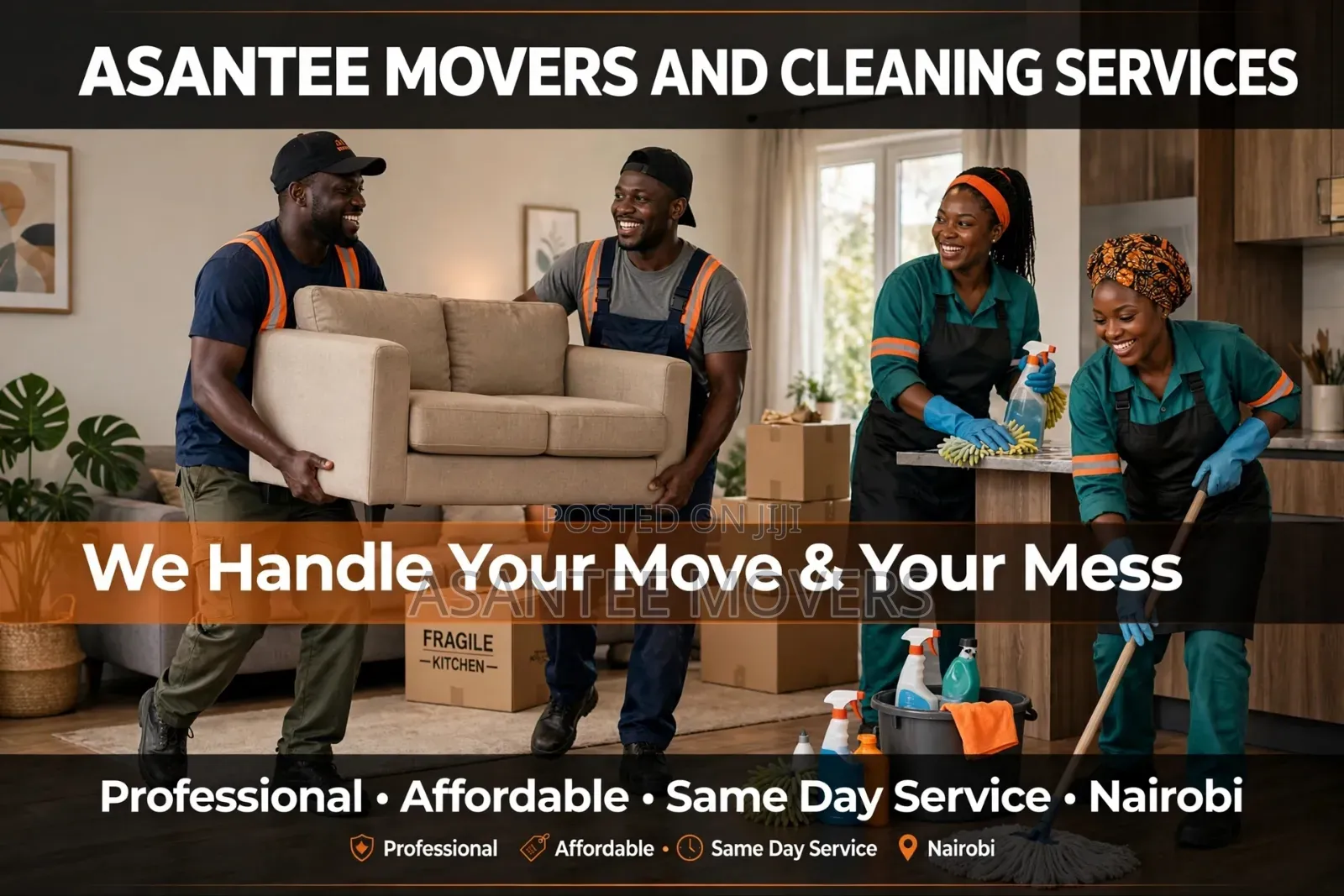 Movers and Cleaning Services