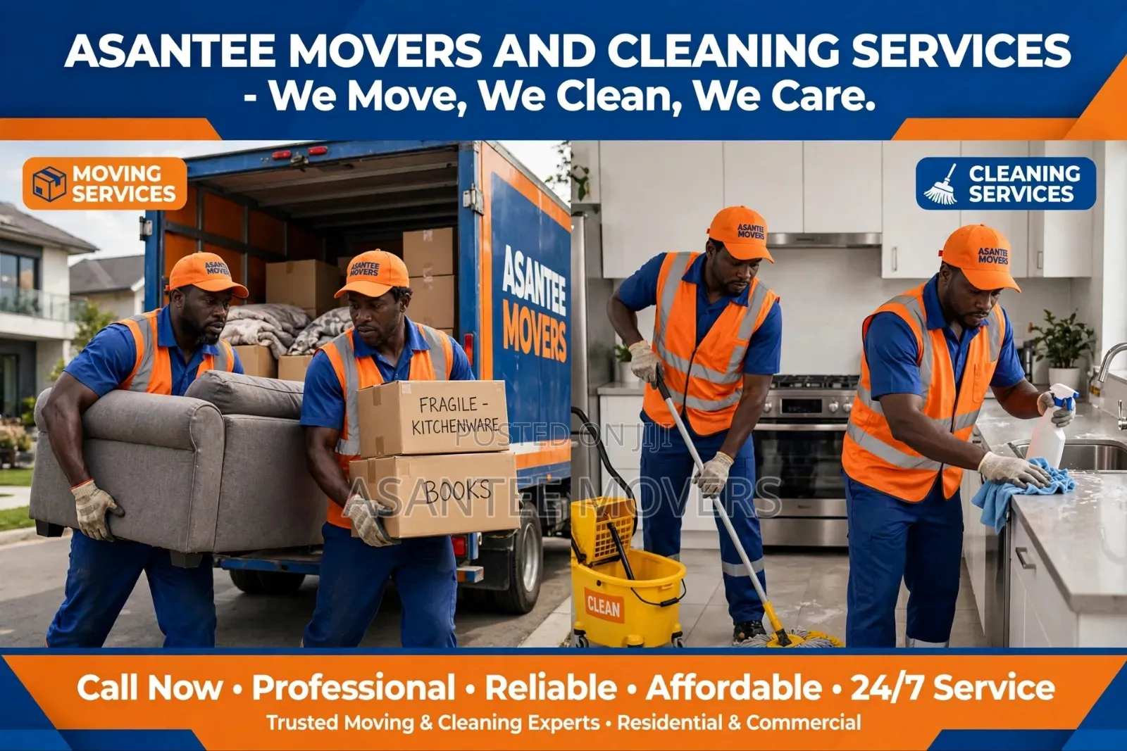 Movers and Cleaning Services