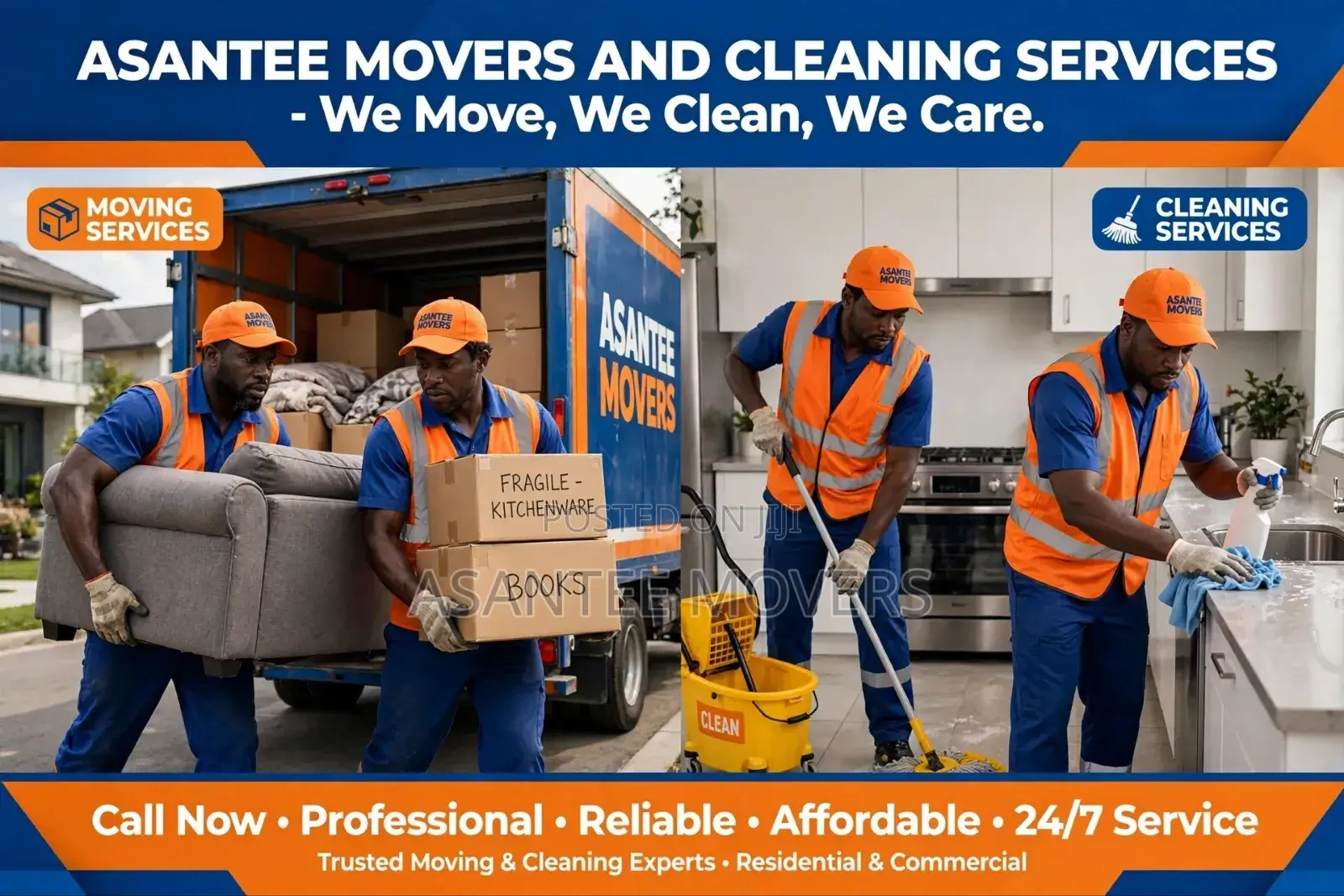 Movers and Cleaning Services