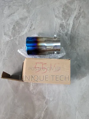 Rainbow Finish Car Exhaust Tip | Universal Muffler Tip