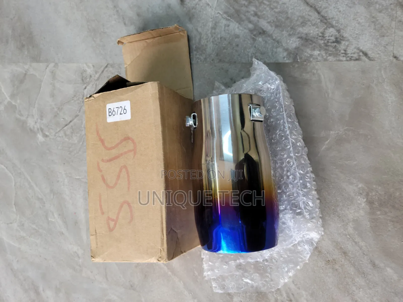 Rainbow Finish Car Exhaust Tip | Universal Muffler Tip