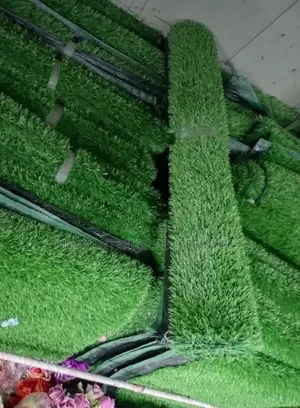Green Artificial Grass Carpets Grass Carpets Environmental Friendly