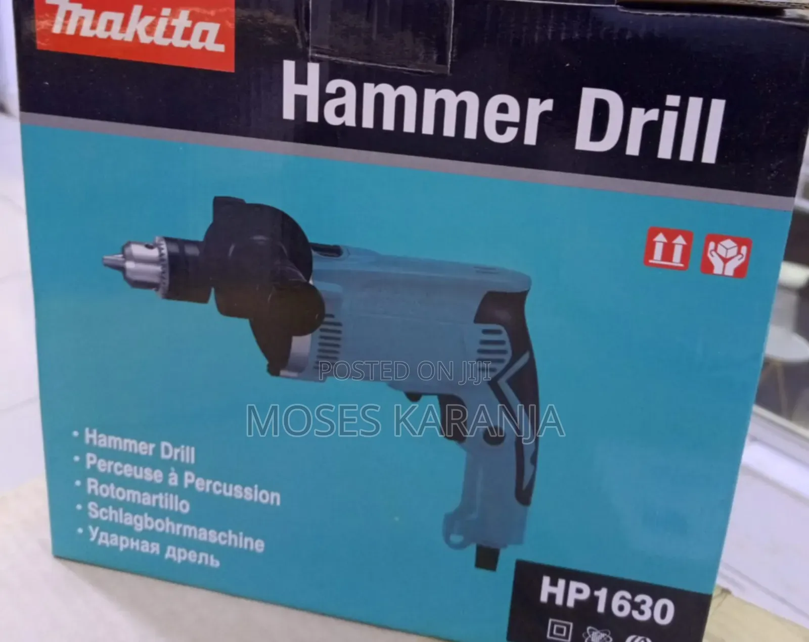 Dual-Mode 16mm Masonry & Concrete Hammer Drill