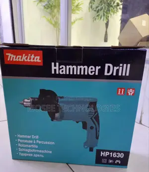 Ergonomic in-Line Comfort Grip Hammer Drill