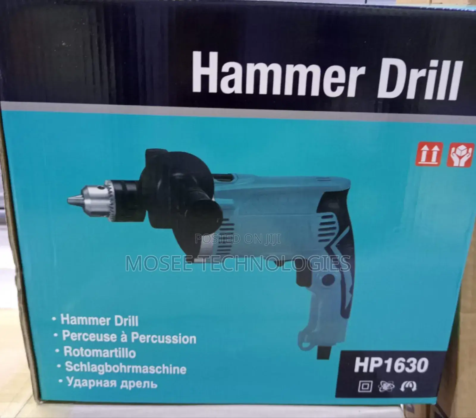 Compact 2.1kg High-Output Construction Drill