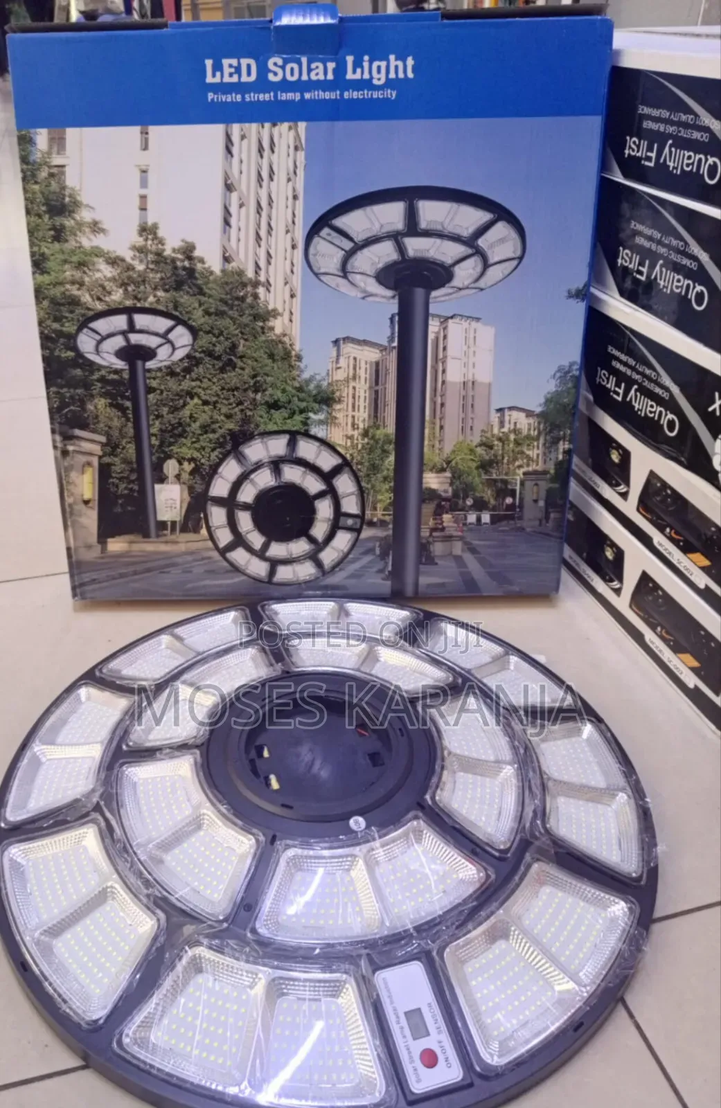 Wireless Multi-Angle Private Area Solar Light