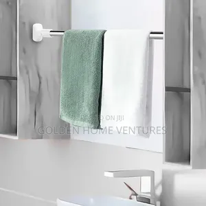 Adjustable Telescopic Rod Extendable Shower Curtain Rail 110-200cm