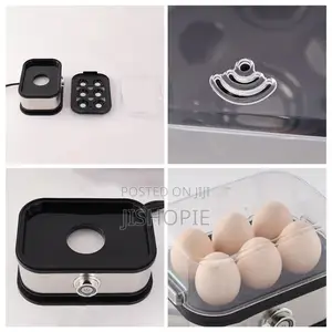 Electric Egg Boiler Steamer 6 Capacity With Timer Control