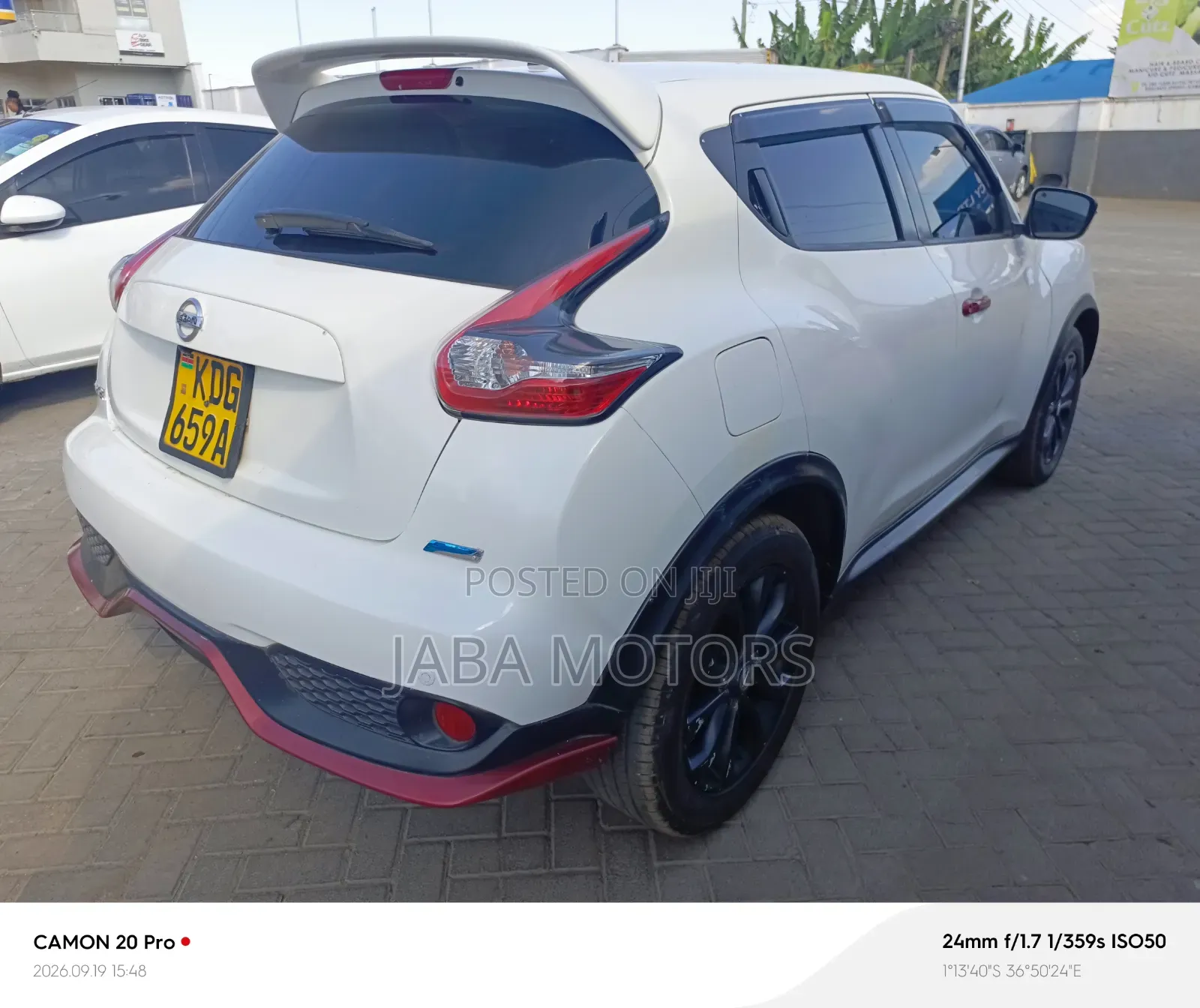 Nissan Juke 2014 White