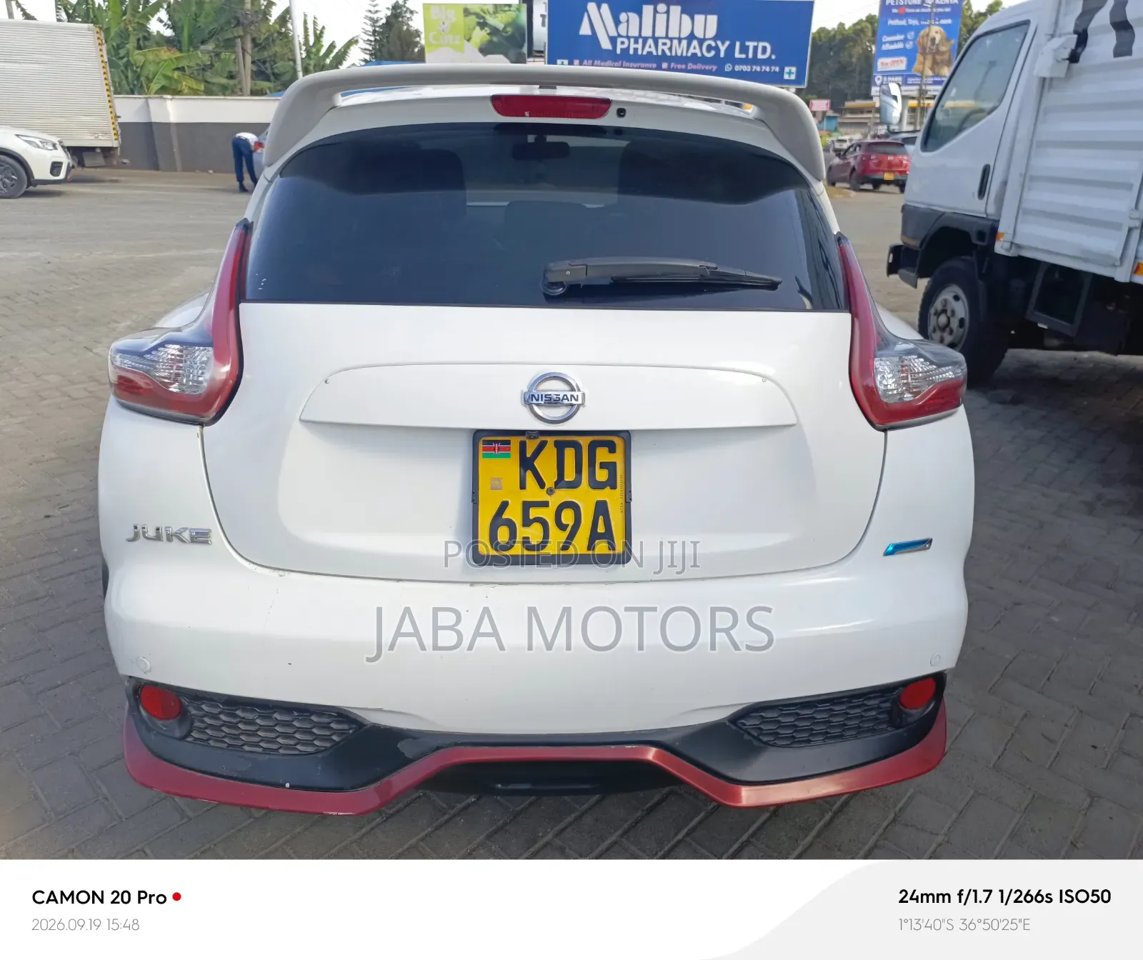 Nissan Juke 2014 White