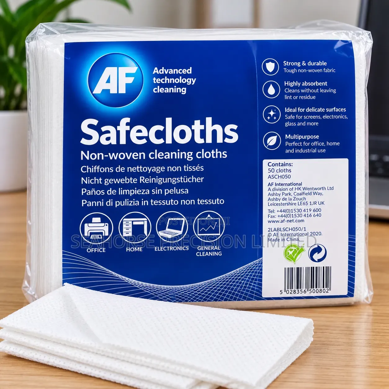 AF Safecloths – Non-Woven Cleaning Cloths