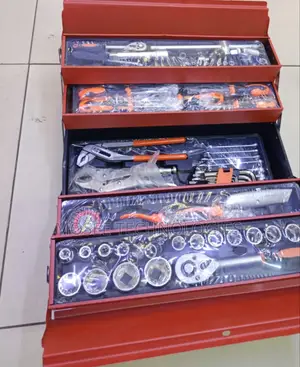 Cantilever Metal Toolbox