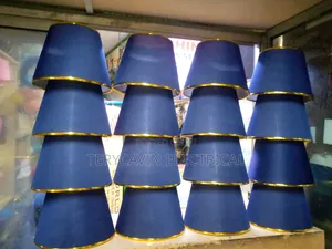 Navy Blue Translucent Table Lamps Shades