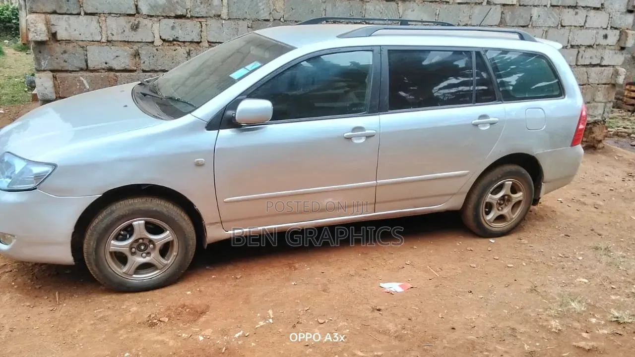 Toyota Corolla Fielder 2005 Silver