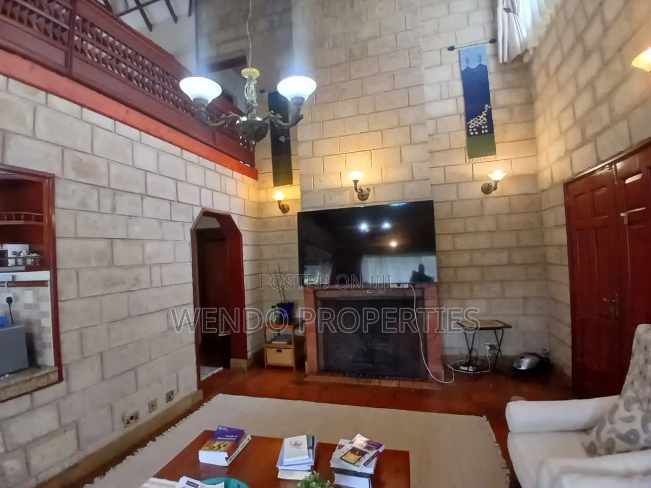 Furnished 2bdrm Chalet in Karen C for rent