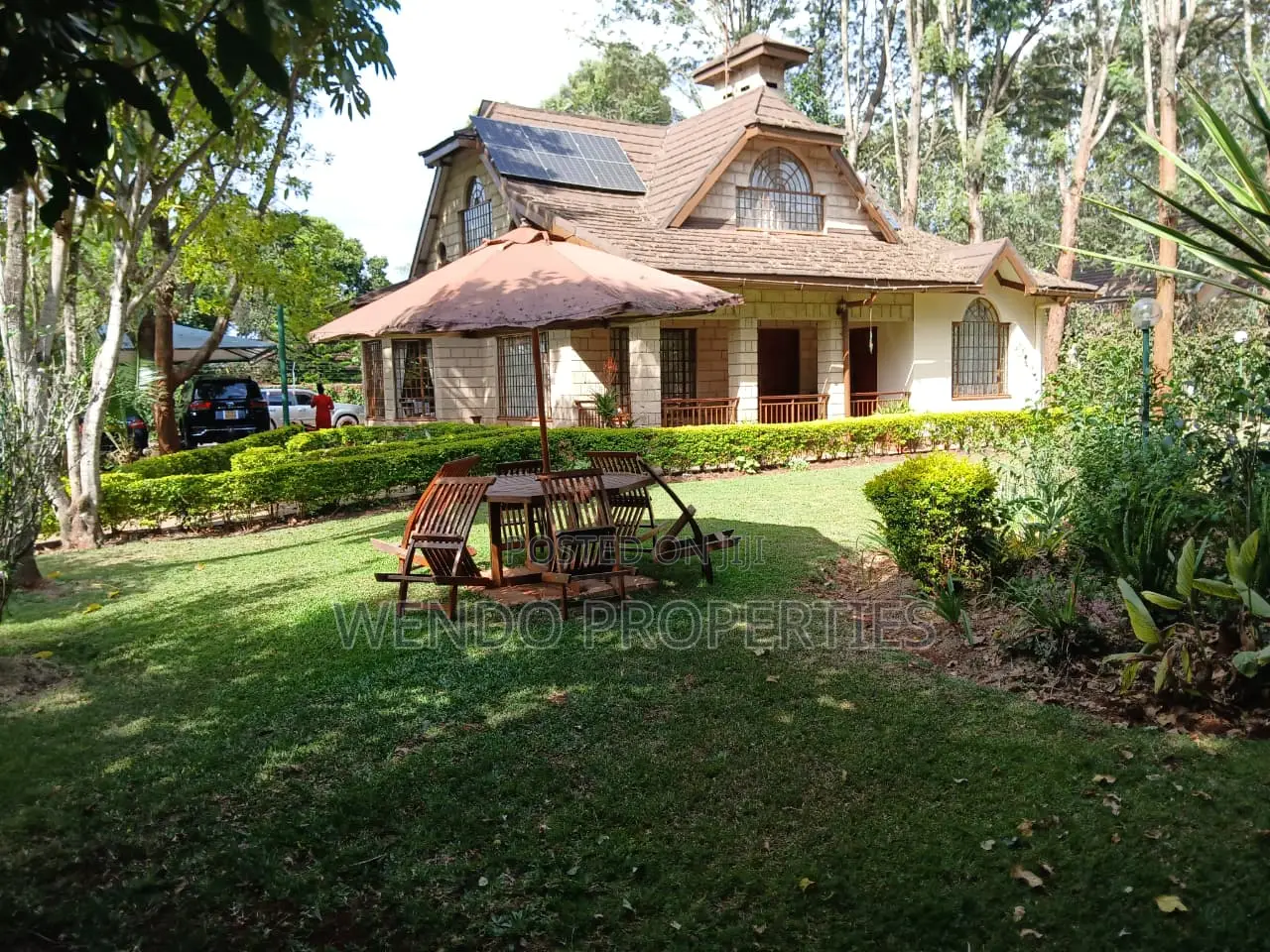Furnished 2bdrm Chalet in Karen C for rent