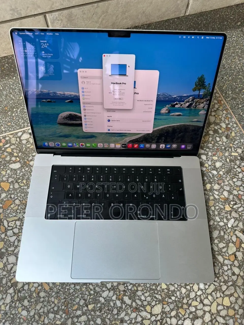 Laptop Apple MacBook Pro 2021 M1 32GB Apple M1 Pro SSD 512GB