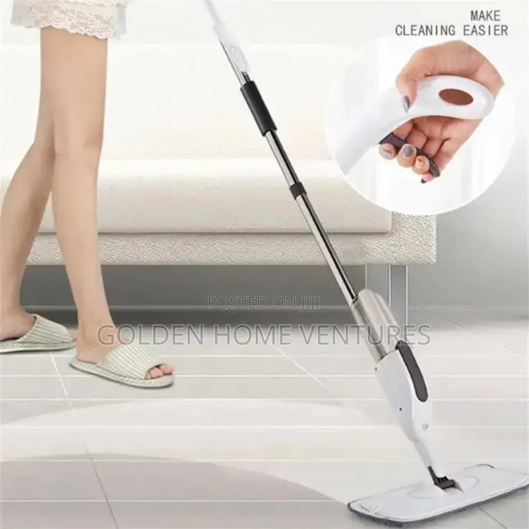 Microfiber Floor Spray Mop With Refillable Water Bottle