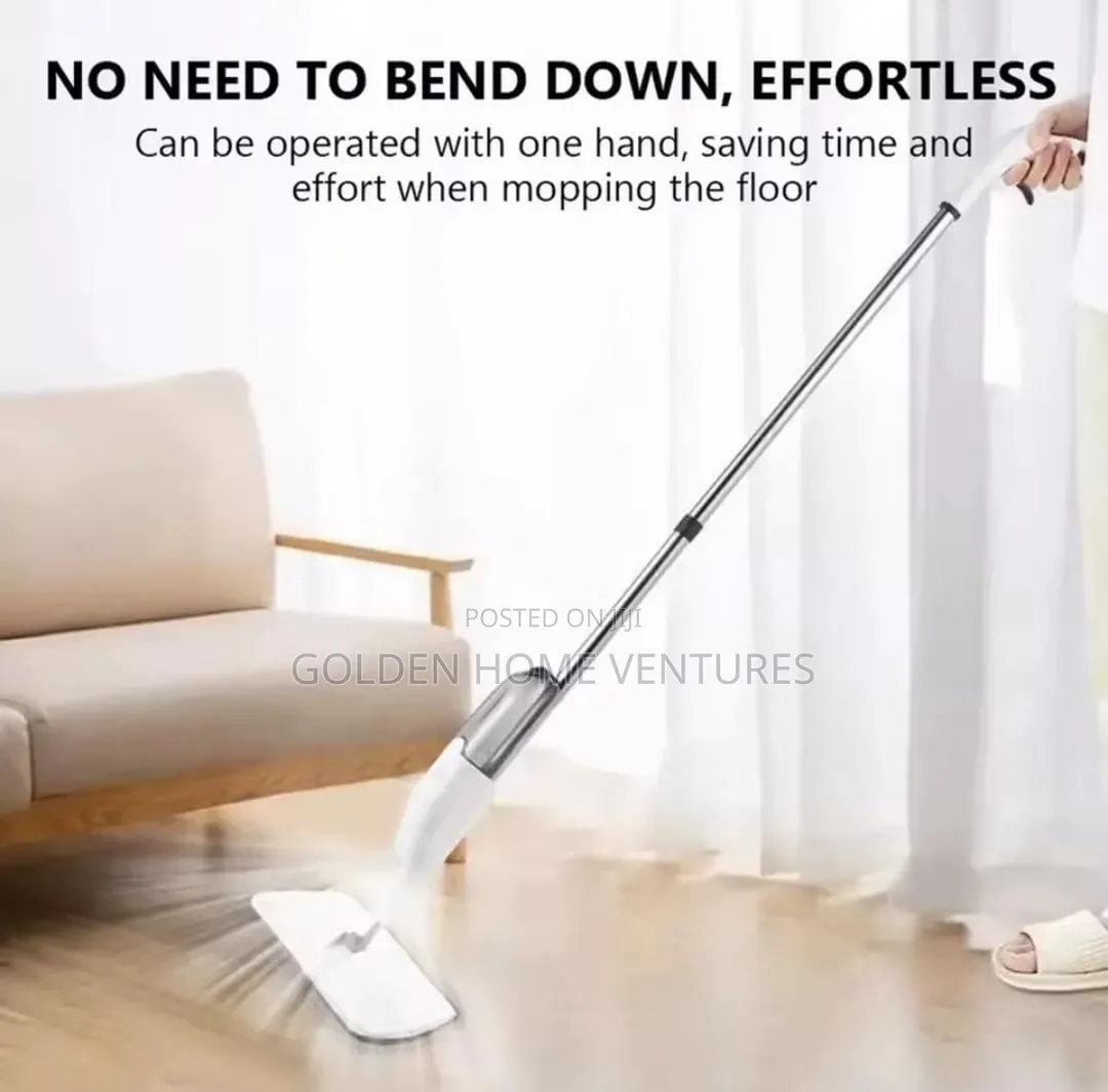 Microfiber Floor Spray Mop With Refillable Water Bottle