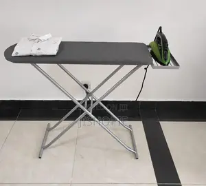 Metallic Folding Ironing Board 43x13 Inch Heat Resistant