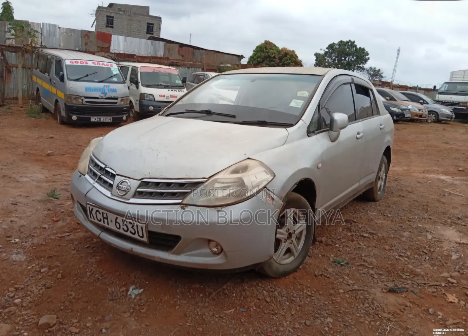 Nissan Tiida 2009 Silver