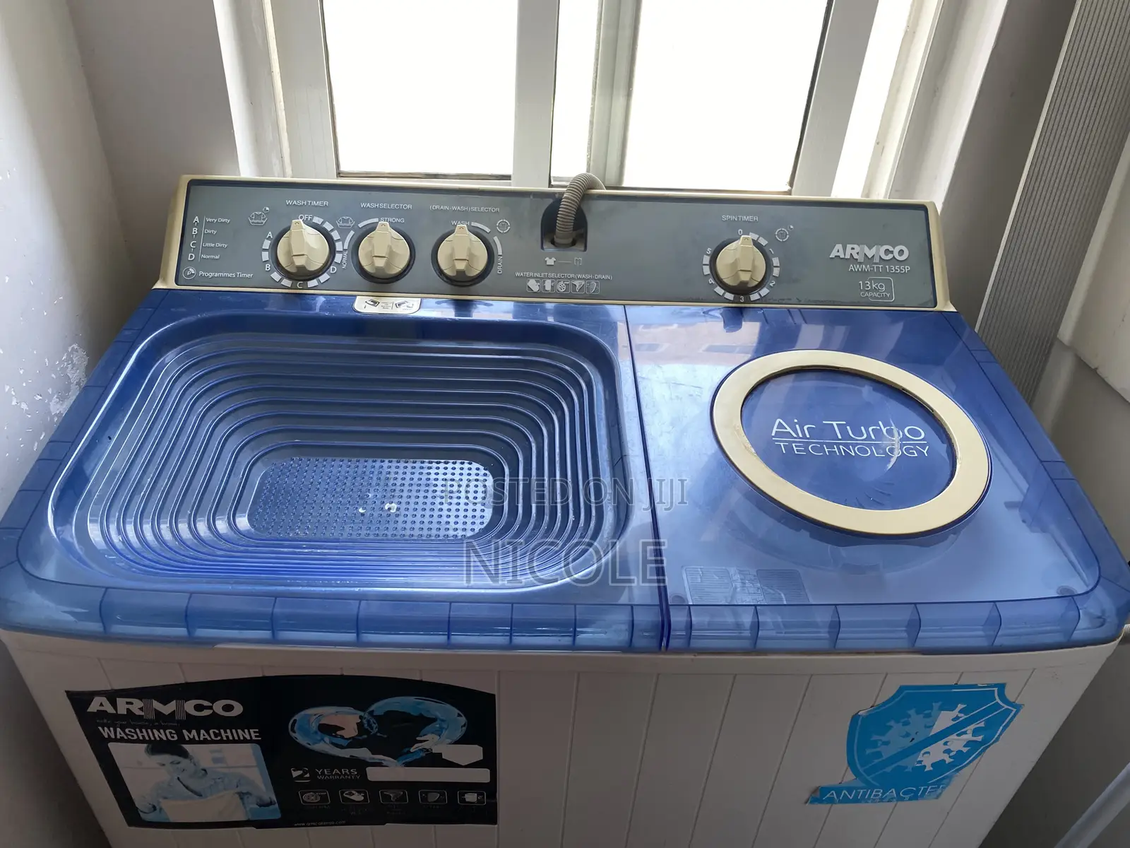Armco 13 Kg Twin Tub Semi-Automatic Washing Machine: