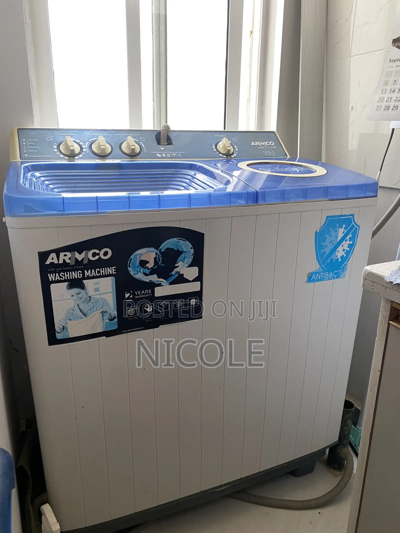 Armco 13 Kg Twin Tub Semi-Automatic Washing Machine: