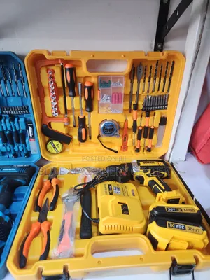 DeWalt 36V Cordless Electric Drill and Complete Tool