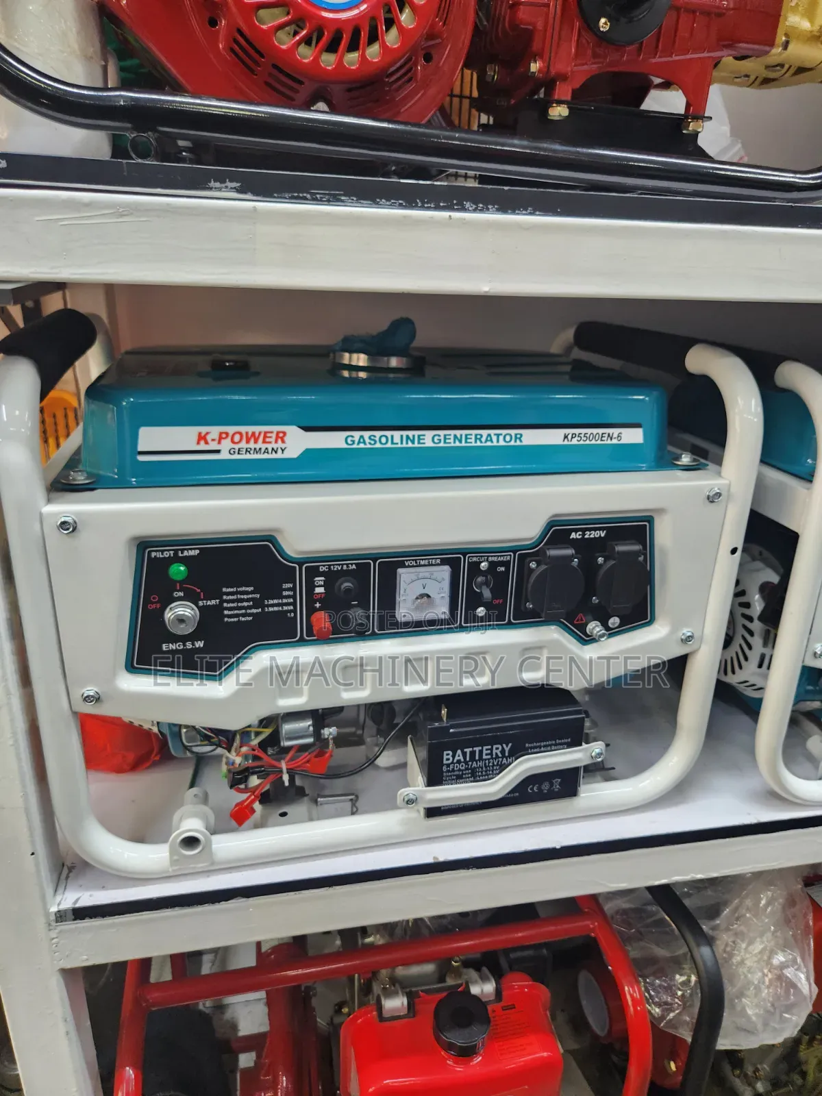 Power Germany KP5500EN-6 Gasoline Generator
