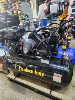 Black Cruiser-Italy 100L Petrol-Driven Air Compressor