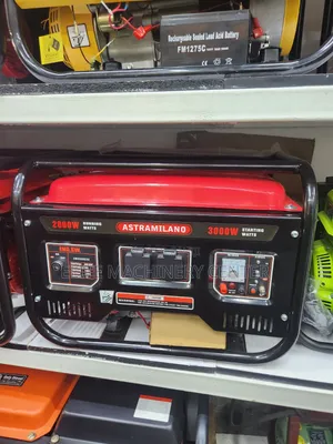 Astramilano AM2500EXE 2.8kVA / 3000W Key Start Petrol Generator
