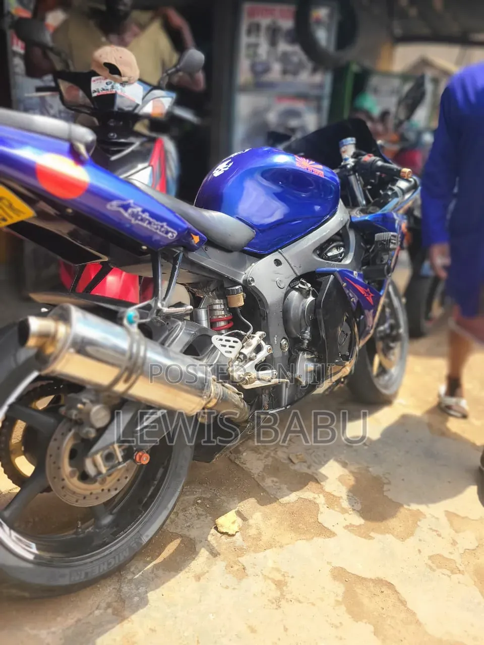 Yamaha R6 2003 Blue