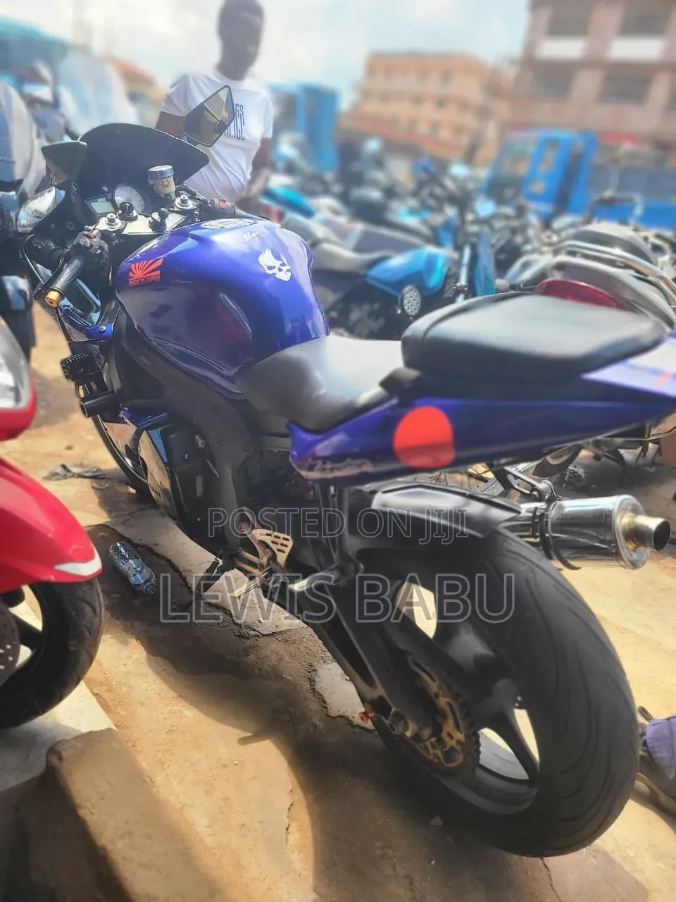 Yamaha R6 2003 Blue