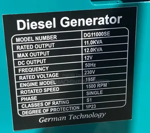 Premier Silent Diesel Generator12kva