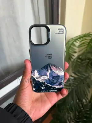 Premium iPhone 12 Mountain Climbing Phone Case – Luxury Outdoor Design