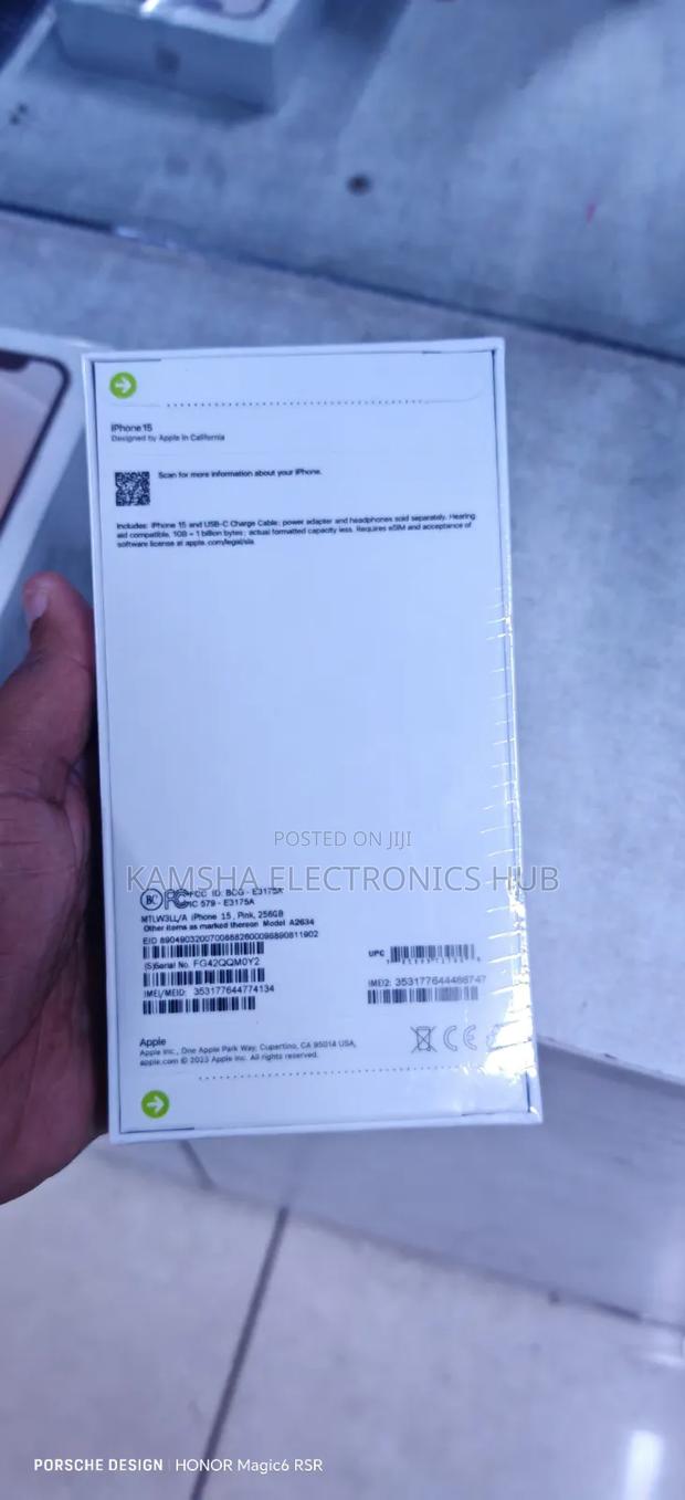 New Apple iPhone 15 Plus 256 GB Pink - thumbnail 2