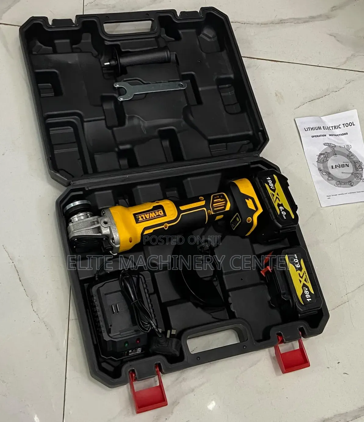 Dewalt Cordless Angle Grinder Kit