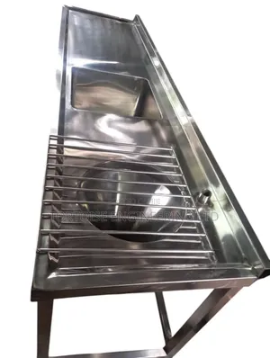 Stainless Steel Hospital Sluice Sink Dimensions 1500mm by 560mm
