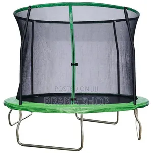 Lime Green 6ft Garden Trampoline for Kids Outdoor Play