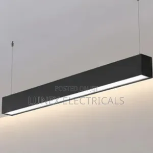 4Ft Integrated LED Tube Light Aluminum Suspended Fixture for Office