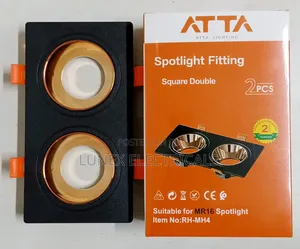 ATTA Lighting Double Square Spotlight Fittings