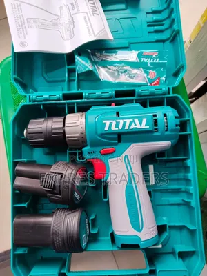 Total 12 v Rechargeable Drill Set