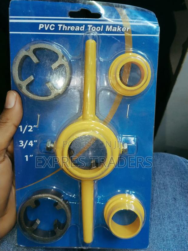 1",1/2",3/4" PVC Pipes Thread Maker - thumbnail 2