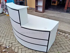 Oval Reception Desk