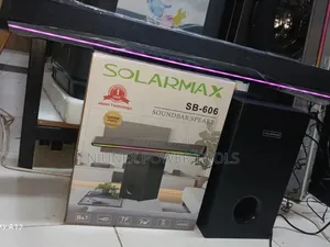 Solarmax SB-606 2.1CH Wired Soundbar System, a 12000W PMPO