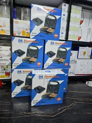 ElectroMate DZ-001 2-Slice Sandwich Maker