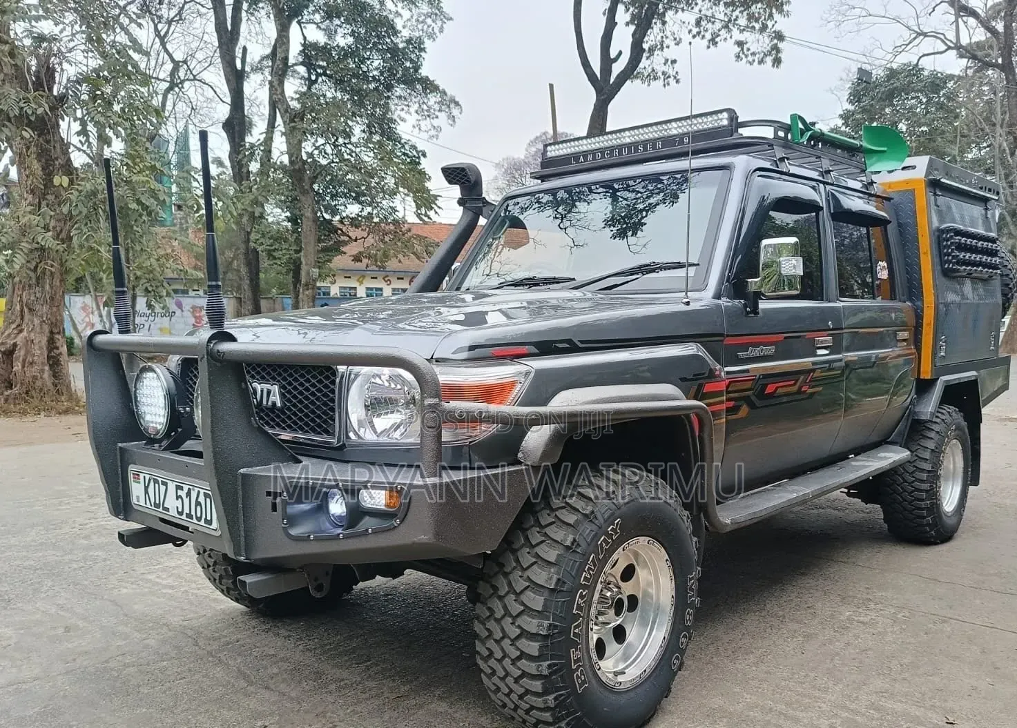 Toyota Land Cruiser 79 Series 2014 Gray