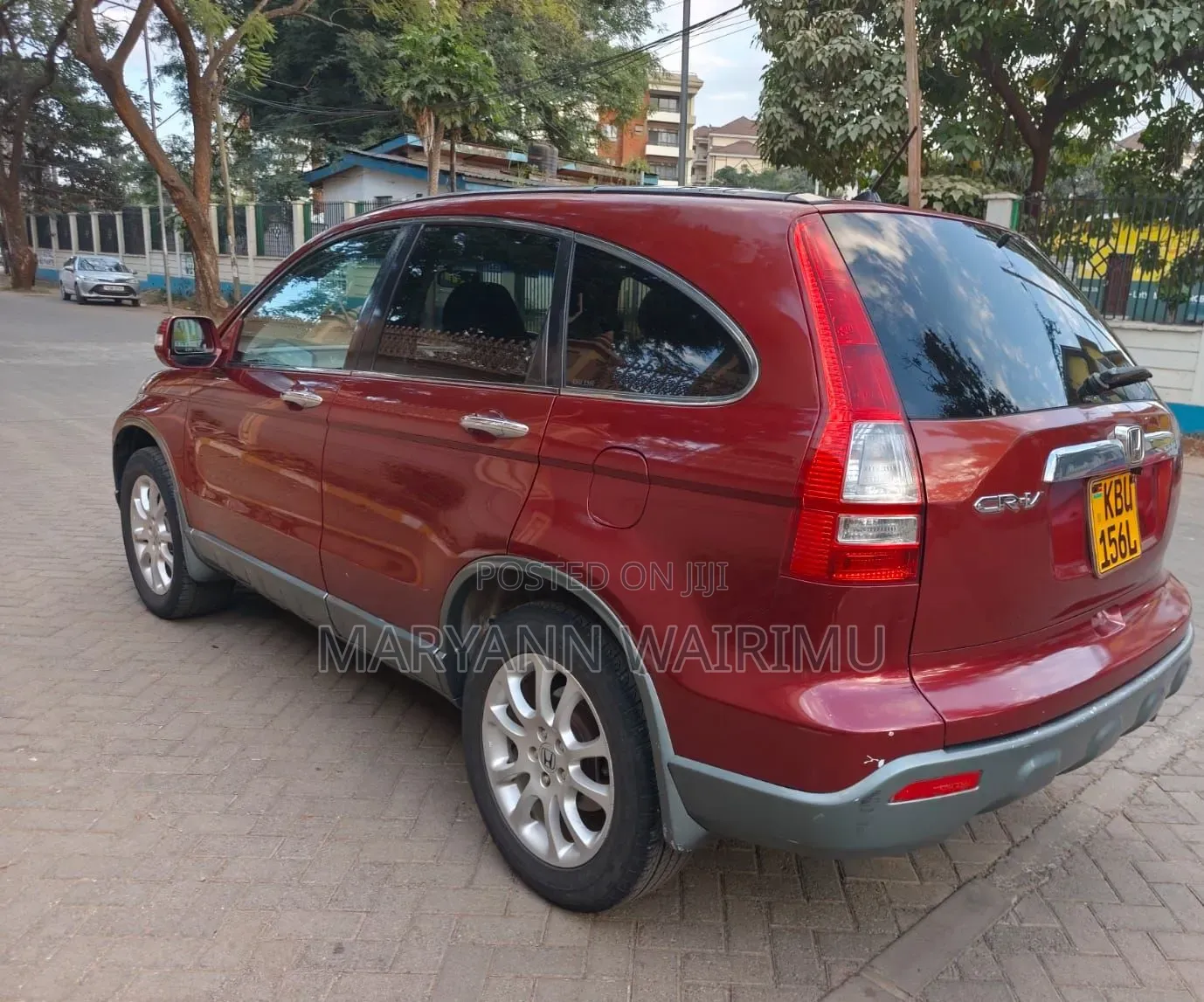 Honda CR-V 2007 Burgundy