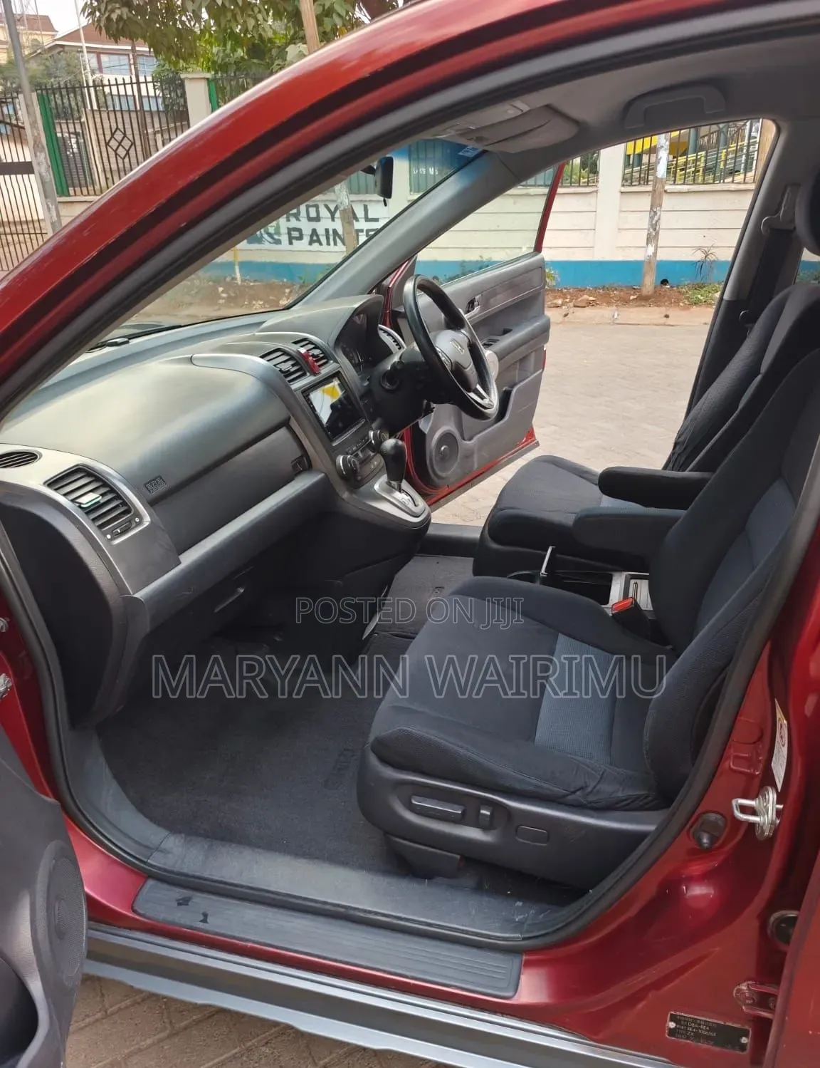 Honda CR-V 2007 Burgundy